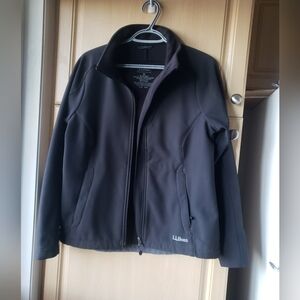 L.L.Bean Black Softshell Jacket